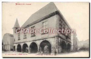 Old Postcard Mirecourt Les Halles