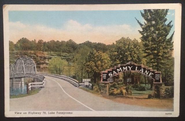 View on Highway 78, Lake Taneycomo, Sammy Lane White River Arts Station 7A700