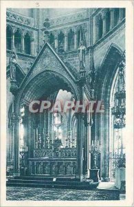 Old Postcard Quimper La Cathedrale The high altar