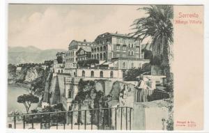 Albergo Vittoria Sorrento Italy 1905c postcard