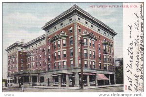 BATTLE CREEK, Michigan, 1900-1910´s; Post Tavern