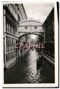 Modern Postcard Venice Bridge of Sighs