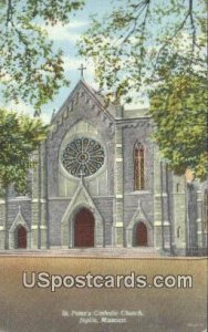 St Peter's Catholic Church - Joplin, Missouri MO Postcard