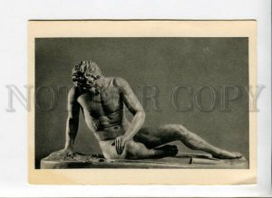 3006069 Laying NUDE MAN Old Russian photo PC