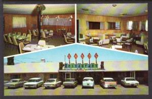 Multi View Sands Restaurant Van Horn TX Postcard 5804