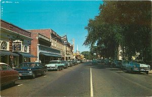 Cape Cod Massachusetts Main Street Hyannis Autos Bromley Postcard 21-12687