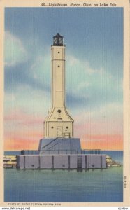 HURON,Ohio, 1930-1940s ; Lighthouse