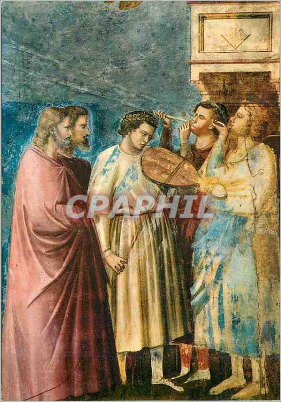 Postcard Modern Padova cappella degli Scrovegni Giotto (ambrogio bondone dett...