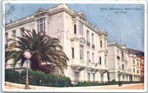 Postcard - Les Villas, Hotel Metropole, Monte-Carlo - Monaco, Monaco