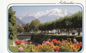 BF25418 sallanches h s echappee sur le mont blanc   france front/back image