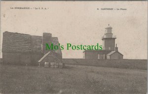 France Postcard - La Normandie, Carteret - Le Phare / Lighthouse RS28682