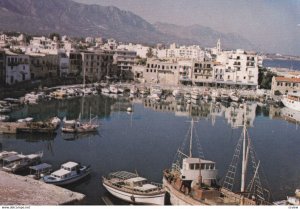 GIRNE, Cyprus, 1950-1970s; Girne Limani, Sailboats At Kyrenia Harbour