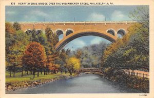 Henry Avenue Bridge, Wissahickon Creek  Philadelphia, Pennsylvania PA