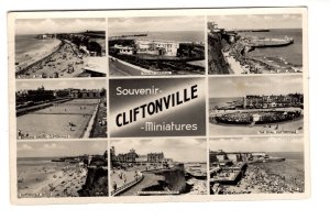 Real Photo, Cliftonville Miniatures,  England, Used 1964