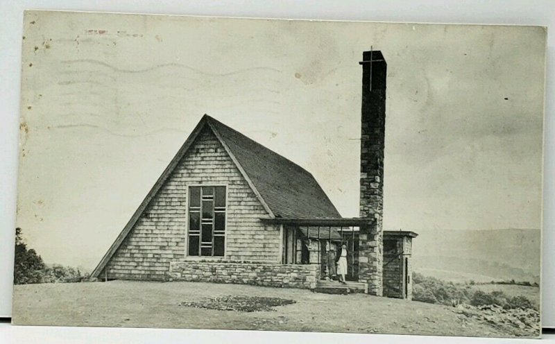 Ligonier Pa CAMP FAIRFIELD United Presbyterian Synod CHAPEL Penna Postcard H15