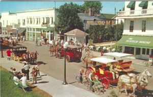 Main street, Mackinac Island, Michigan, Chrome 