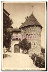 Postcard Old Hochk?nigsburg Gate Premiere Pregnant