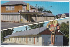 Webb's Motel & Autocourt , OTTAWA , Ontario , Canada , 50-60s