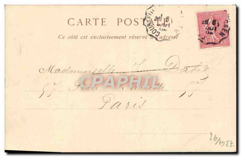 Old Postcard Cabourg Cottages