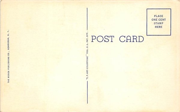 World War Monument High Point Park, New Jersey Postcard