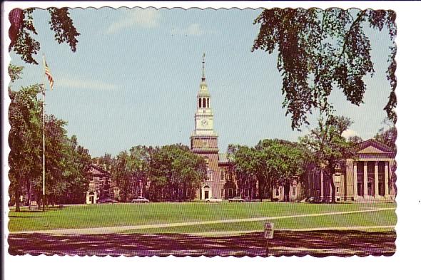 Baker Memorial Library, Dartmouth College, Hanover, New Hampshire, Photo Don ...