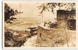 RPPC Ochs Memorial Umbrella Rock Cline Photo Chattanooga TN 1946 Vtg Postcard
