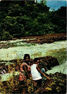 CPM AK View of waterfall in Suriname River SURINAME (750412)