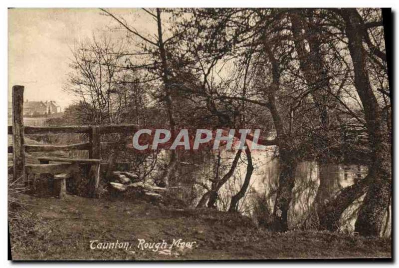 Postcard Old Taunton Rough Moor