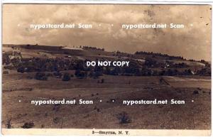 RPPC, Aerial View, Smyrna NY