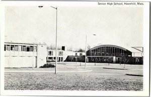 Senior High School, Haverhill MA Vintage Postcard A79