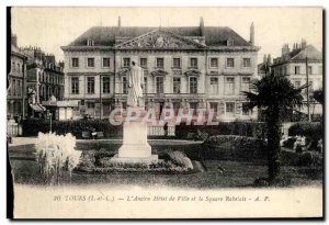 Old Postcard Tours The Old City Hall Square and Rabelais