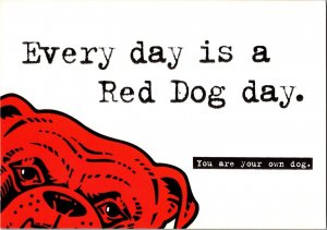 Continental Red Dog Beer Milwaukee Wisconsin Advertising Vintage Postcard CE8