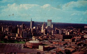 USA Dallas Texas Metropolitan Center Chrome Postcard 08.76