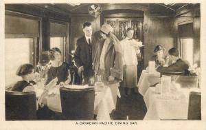 Railroadiana Canadian Pacific dining car observation wagon train locomotive x 5