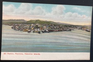 Mint Hawaii Color Picture Postcard Harbor View