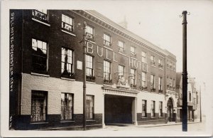 Bull Hotel Rochester Kent England UK #14 Real Photo Postcard G96