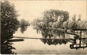 CPA Environs de TROYES - La Seine a Fouchy (71298)