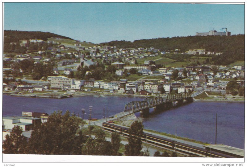 Scenic Greetings from the town of Gaspe,  Quebec,  Canada,  40-60s