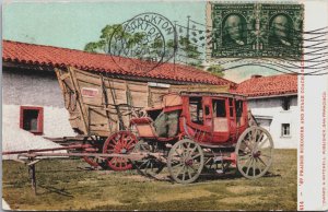 49 Prairie Schooner And Stage Coach San Francisco California Postcard C144