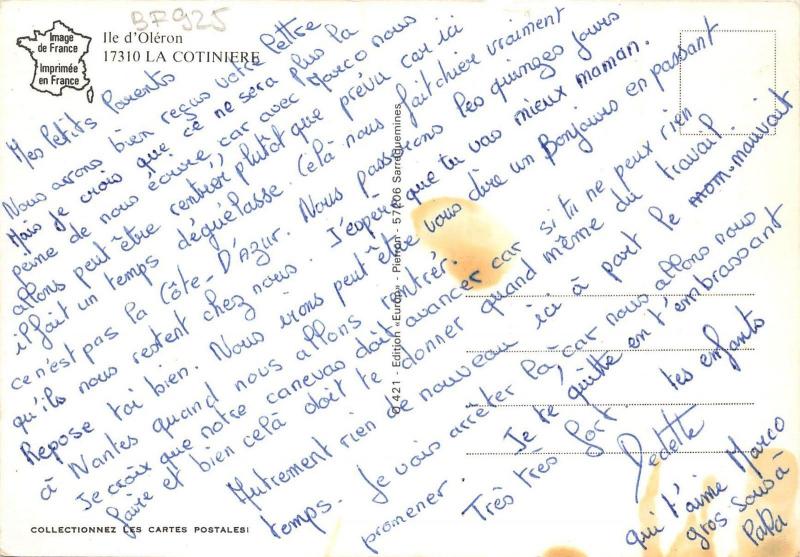 BF925 ile d oleron la cotiniere  France