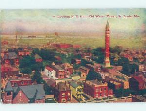 Unused Divided-Back PANORAMIC VIEW St. Louis Missouri MO i0634-12