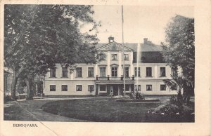 B216 Sweden 1907 Bergqvara House vintage postcard