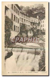 Old Postcard Thiers P D Cascade and Salliens