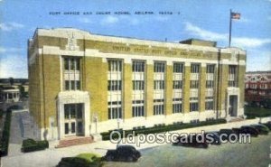 Abilene, TX USA Post Office Unused 