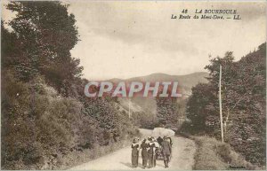 Old Postcard La Bourboule The Mont Dore Road