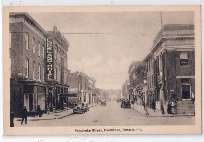 Pembroke St. Pembroke Ont