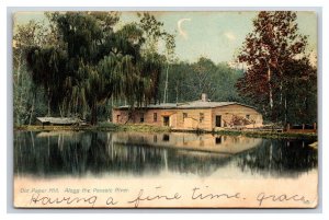 Old Paper Mill Passaic River Newark New Jersey NJ UDB Postcard W11