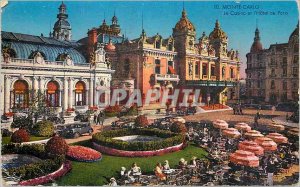 'Old Postcard MONTE CARLO The Casino de Paris and I''Hotel'