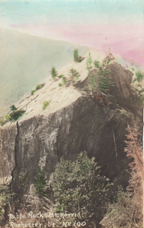 RP: ROCHESTER, Vermont, 1900-10s; Table Rock, Mt Horrid