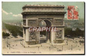 Old Postcard Paris L & # Triumph 39Arc